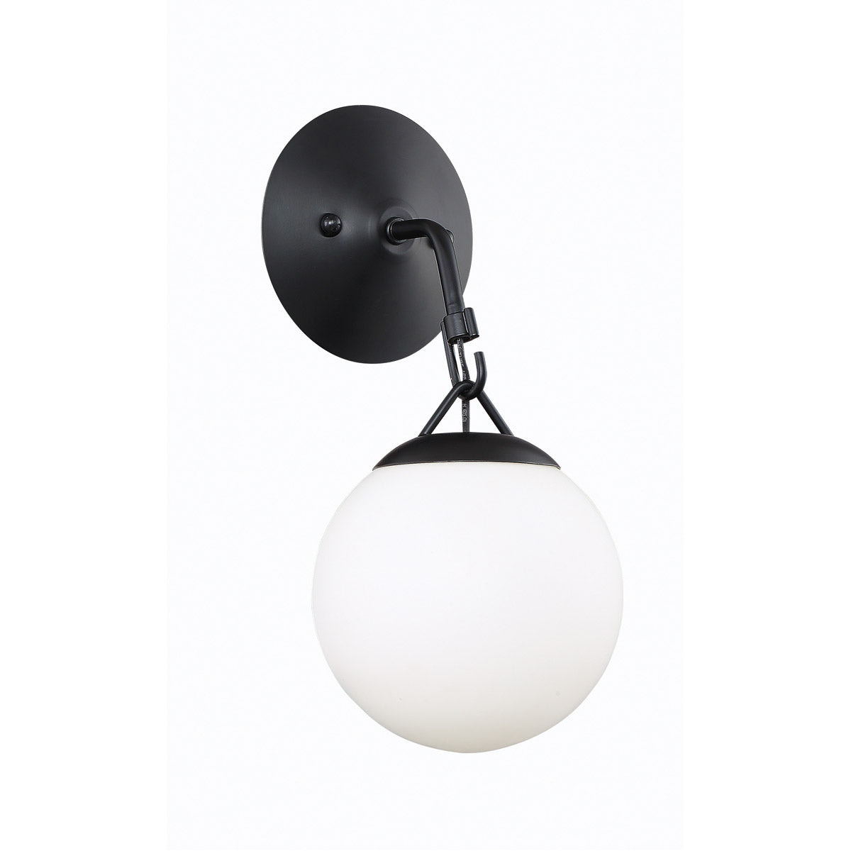 50761-FB - Orion 1 Light 12.75" High Wall Sconce - Flat Black