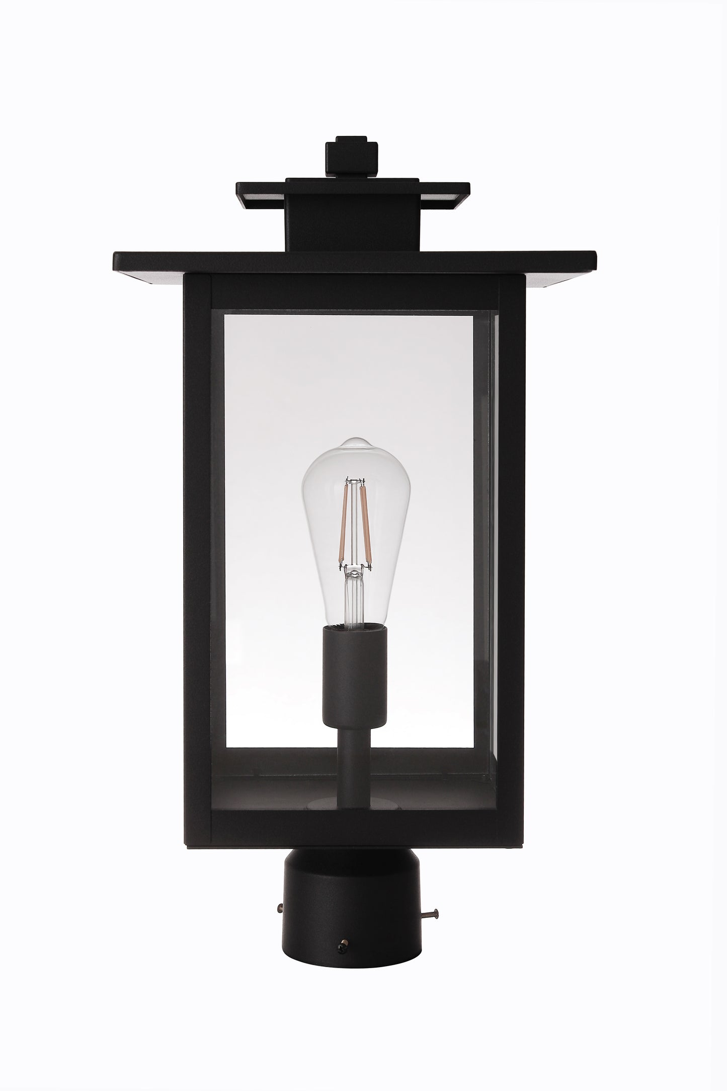 ZA7025-TB - Rock Creek 1 Light 19" High Outdoor Post - Textured Black