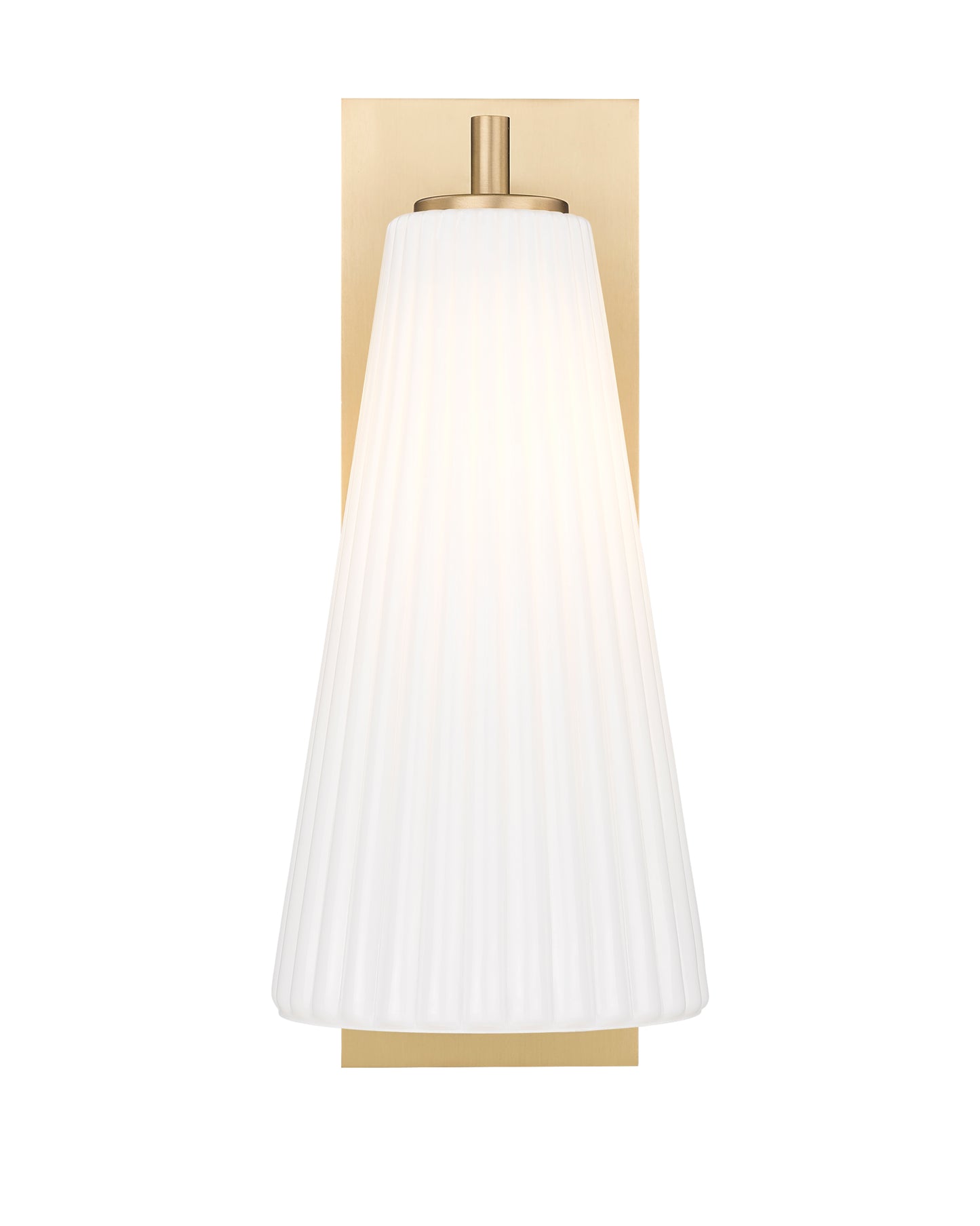 3043-1SL-MGLD - Farrell 1 Light Wall 16" Sconce - Modern Gold