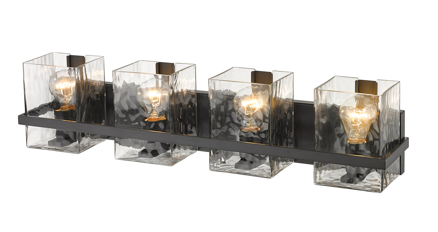 1938-4V-MB - Bennington 4 Light 29" Vanity - Matte Black