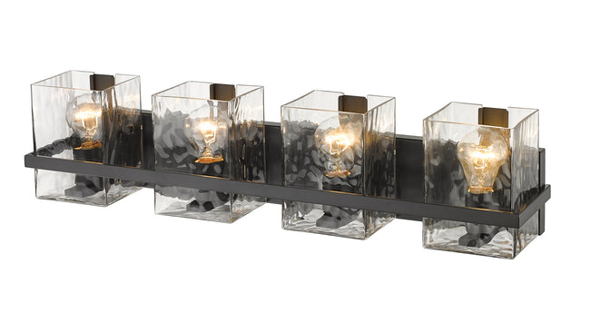 1938-4V-MB - Bennington 4 Light 29" Vanity - Matte Black