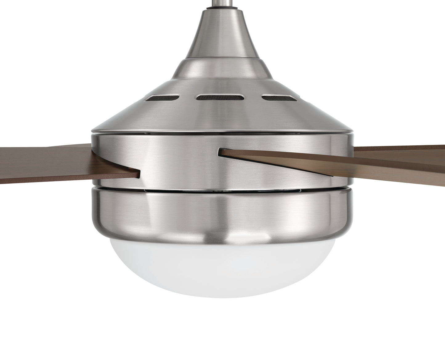 PHZ52BNK4 - Phaze II 4- Blade 52" 4 Blade Ceiling Fan with Light Kit - Brushed Nickel
