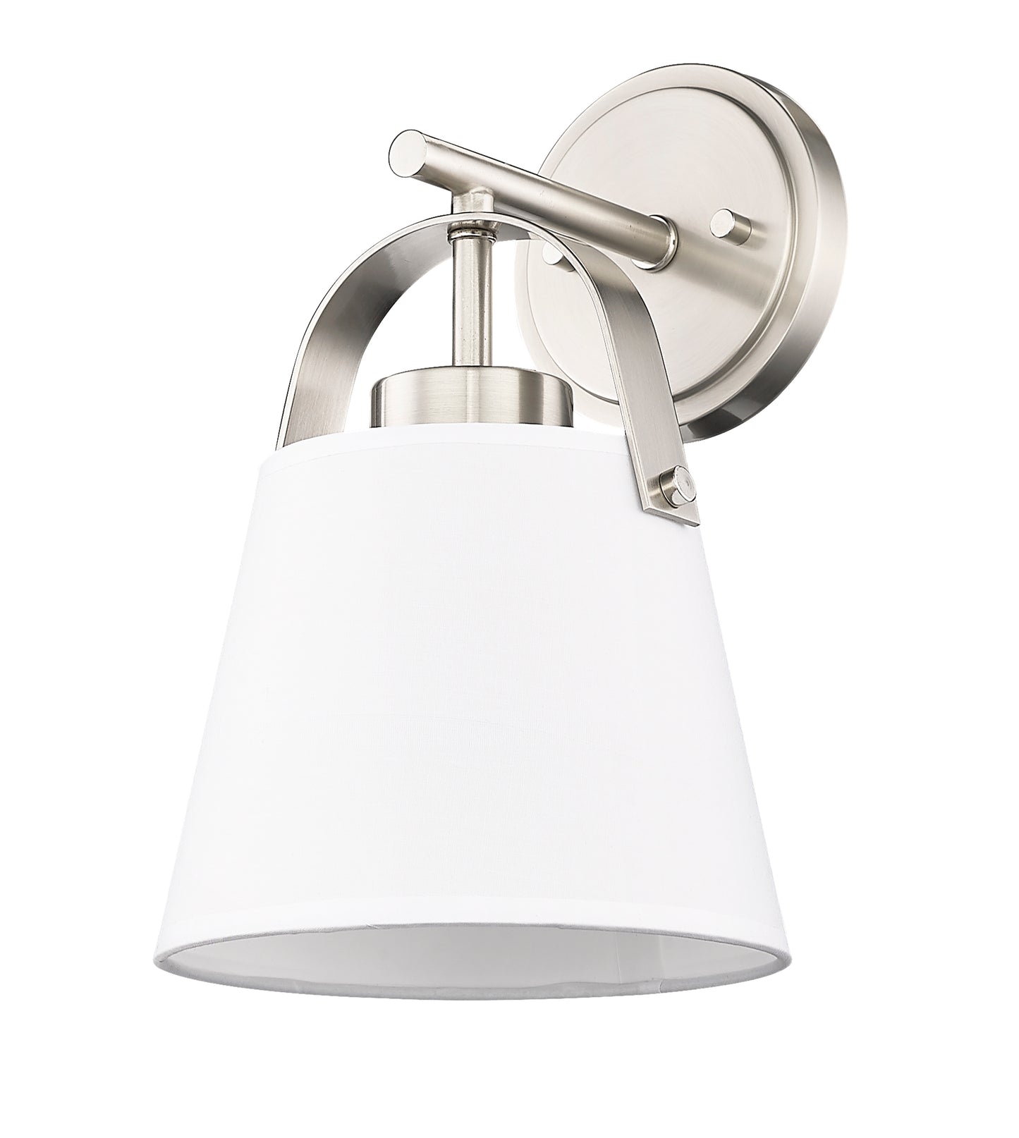 743-1S-BN - Z-Studio 1 Light Wall 13" Sconce - Brushed Nickel