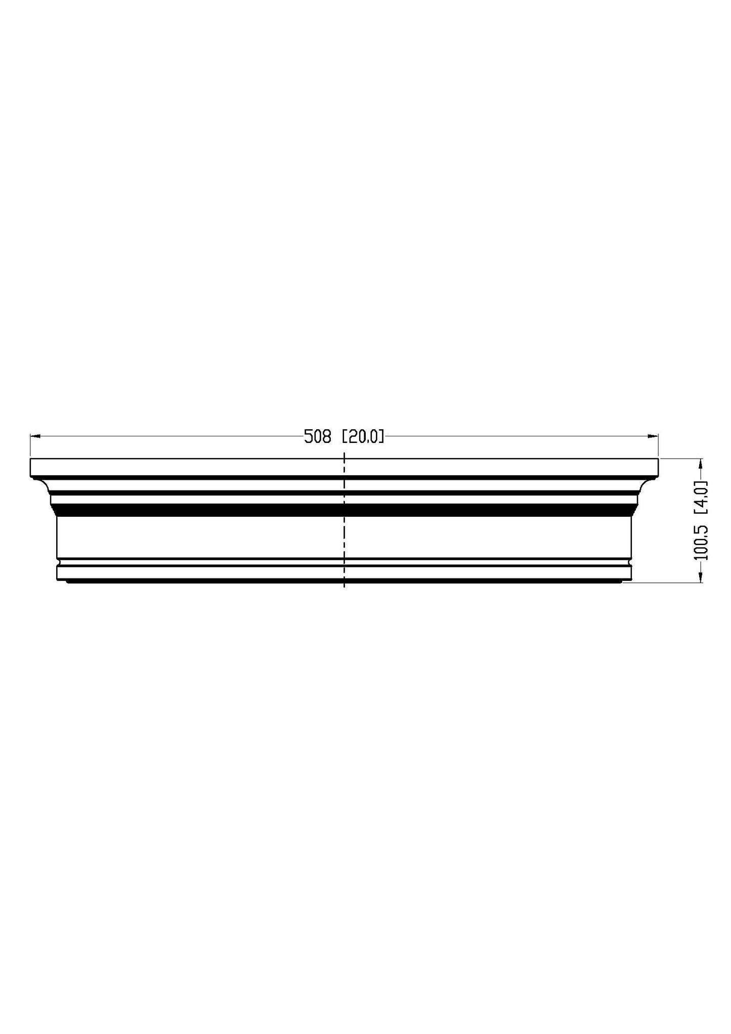 7702F20-BN-LED - Bentley 1 Light Flush 20" Mount - Brushed Nickel