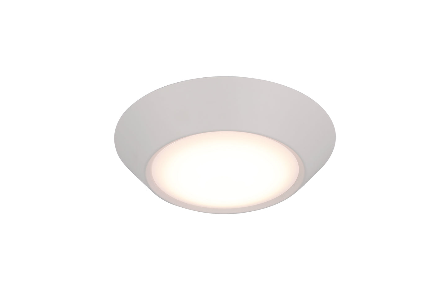 X9304-W-LED - LED Flush 5.9" Wide Flush Mount - White