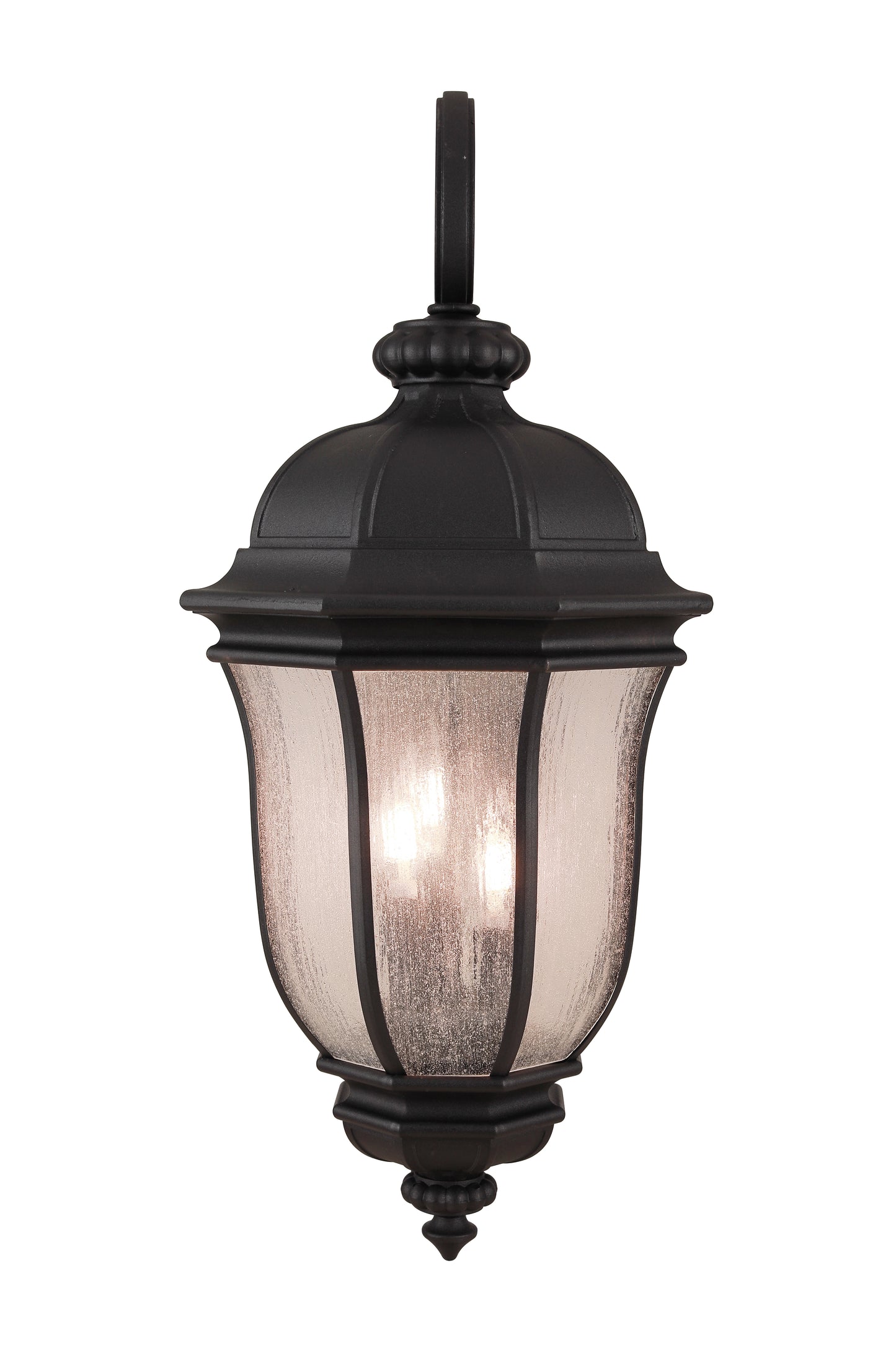 Z3324-TB - Harper 3 Light 28" High Outdoor Wall Lantern - Textured Black