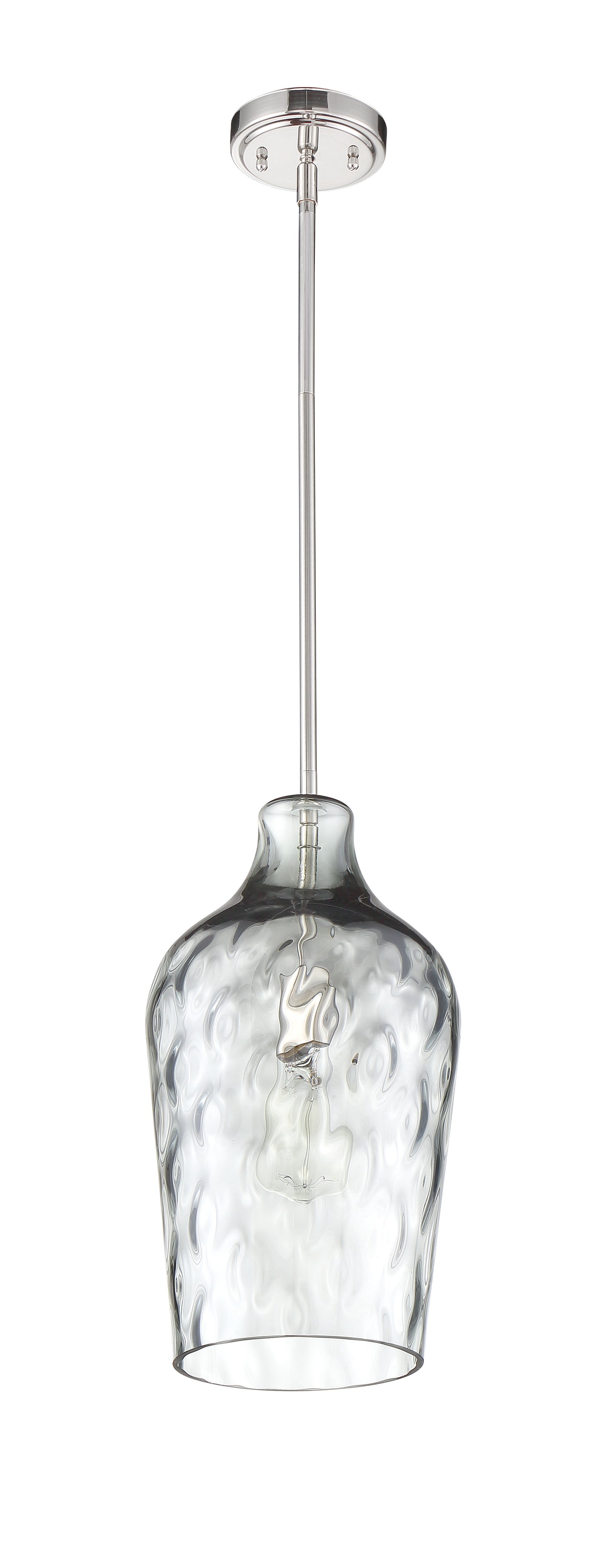 P726BNK1 - 1 Light 9" Wide Pendant - Brushed Nickel