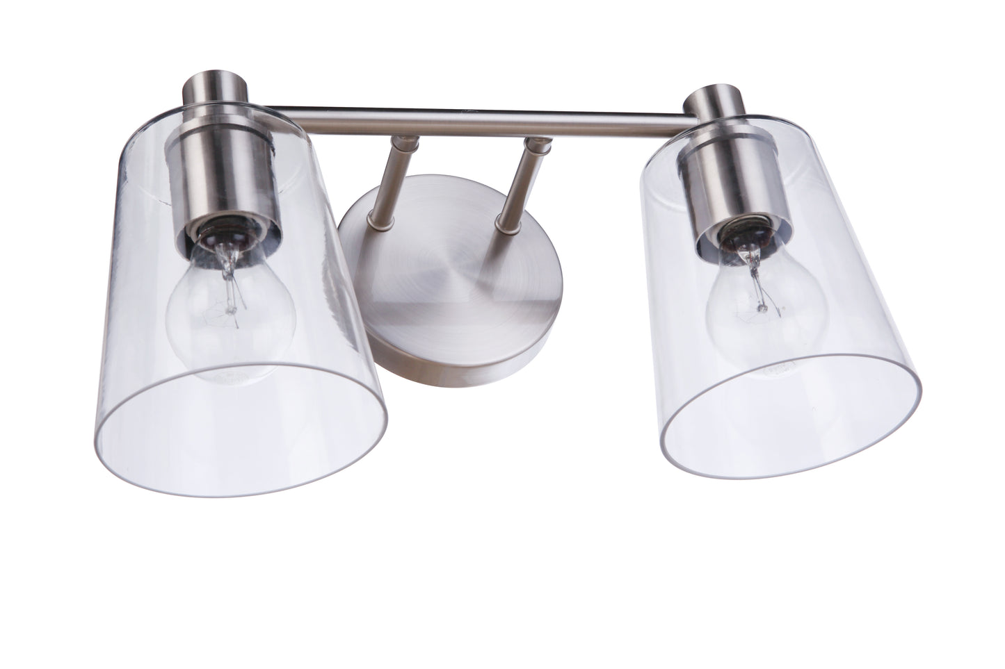 12615BNK2 - Emilio 2 Light 15" Wide Vanity Light - Brushed Nickel