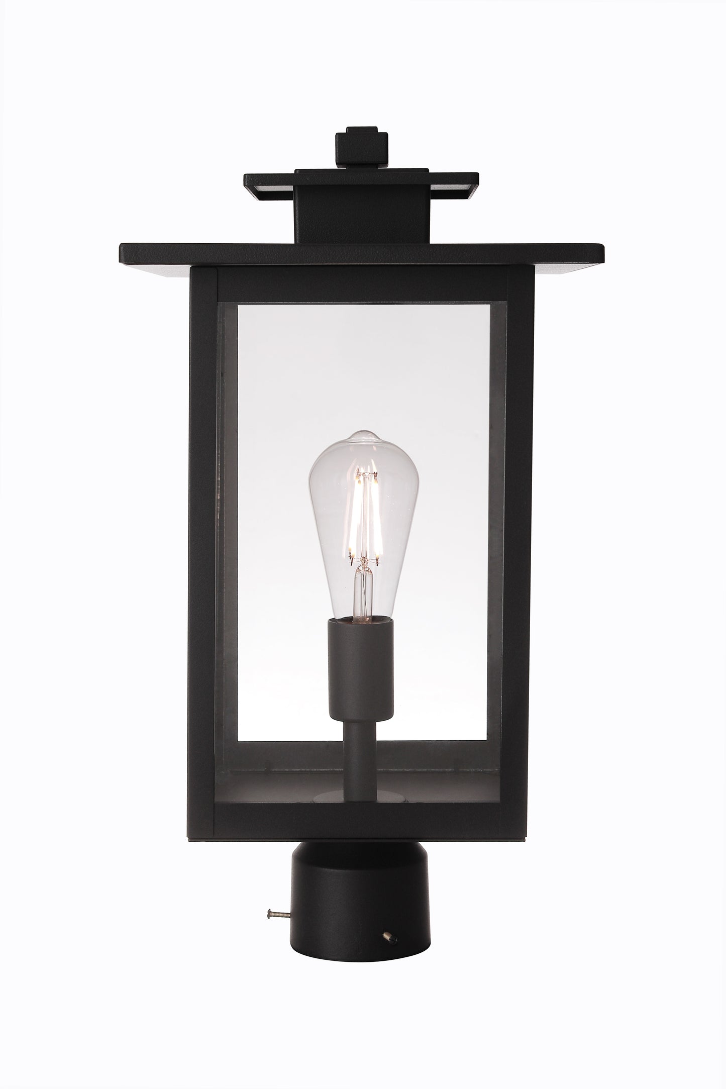 ZA7025-TB - Rock Creek 1 Light 19" High Outdoor Post - Textured Black