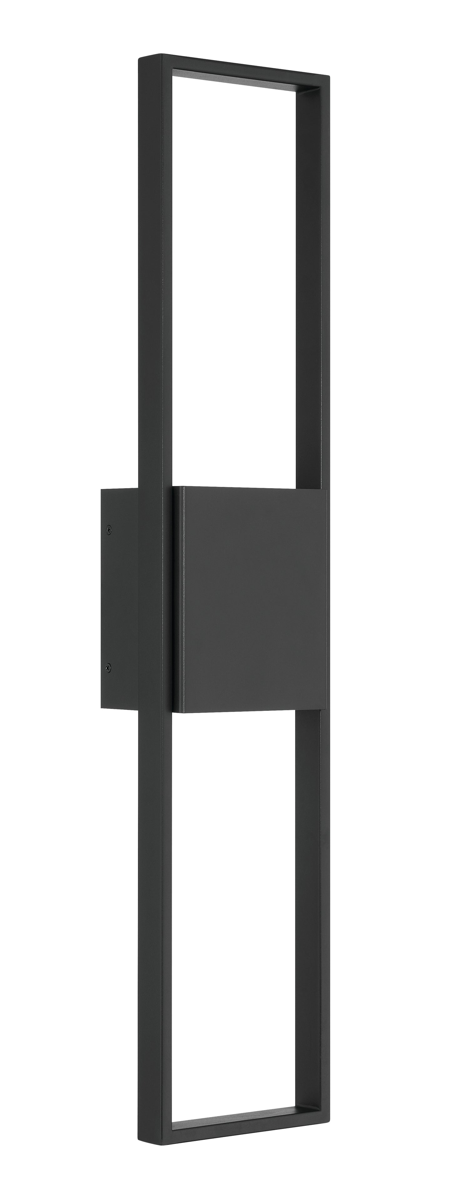 ZA8510-TB-LED - Contact 2 Light 27" High Outdoor Wall Lantern - Textured Black