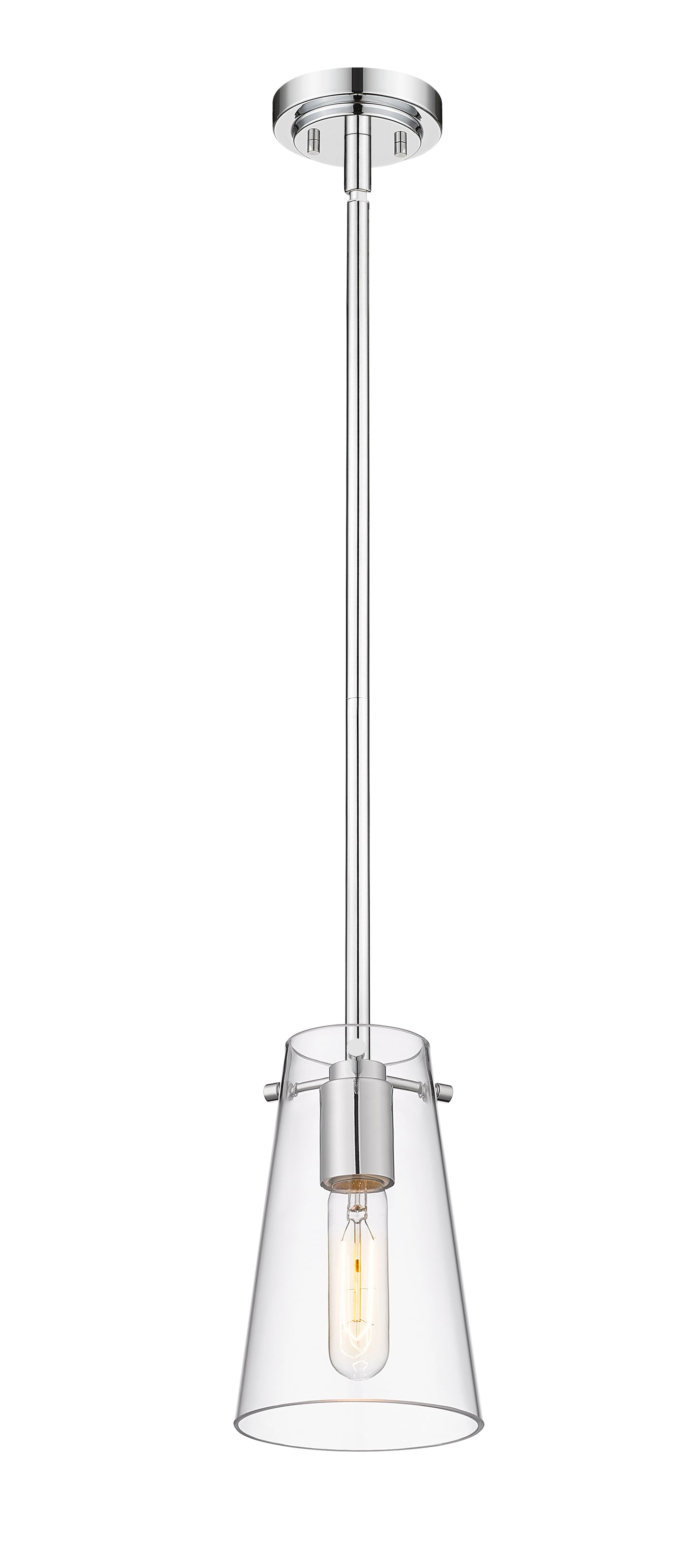 7508MP-ROD-CH - Kira 1 Light 5" Pendant - Chrome
