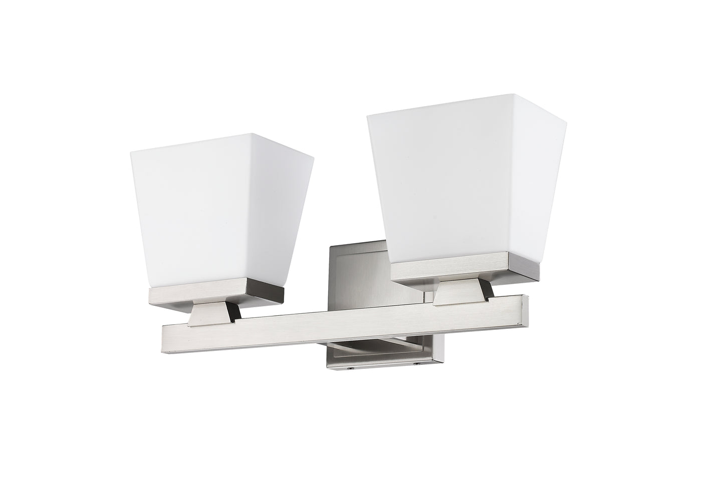 1937-2V-BN - Astor 2 Light 16" Vanity - Brushed Nickel