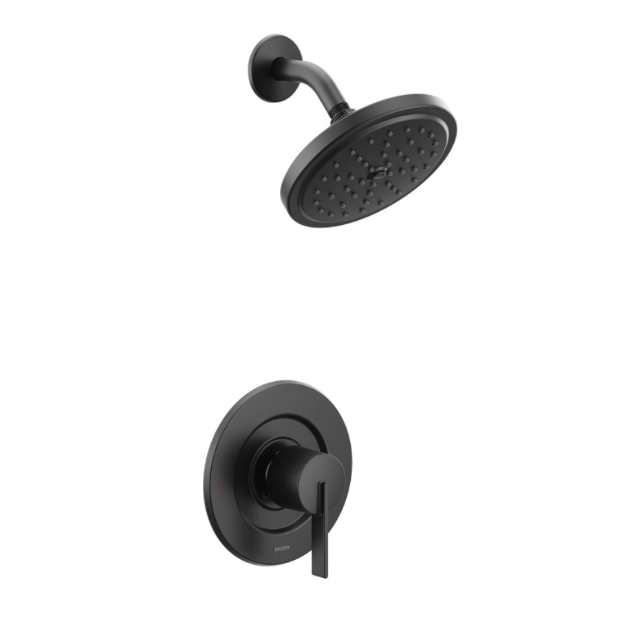 S122BL - 8" Shower Arm - Matte Black