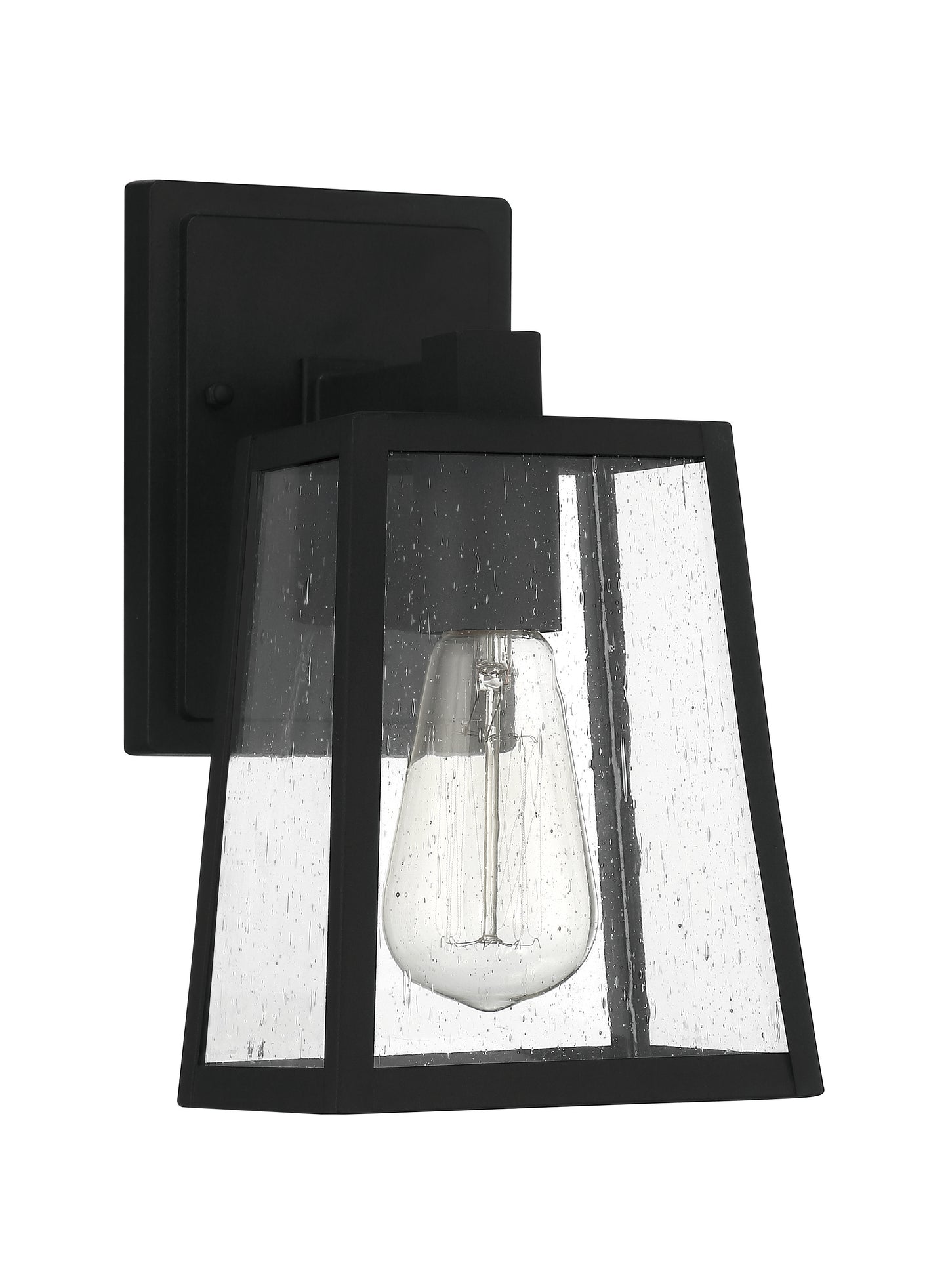 ZA4304-TB - Dunn 1 Light 10.13" High Outdoor Wall Lantern - Textured Black