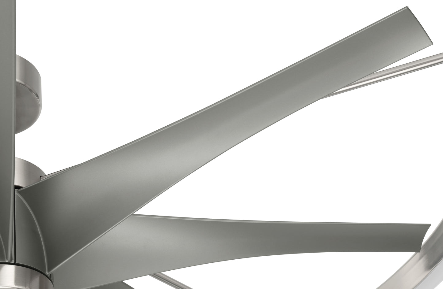 AXL57BNK8 - Axel 52" 8 Blade Indoor Outdoor Ceiling Fan with Light Kit - Brushed Nickel