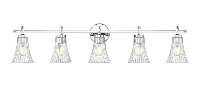 7519-5V-CH - Belle 5 Light 42" Vanity - Chrome