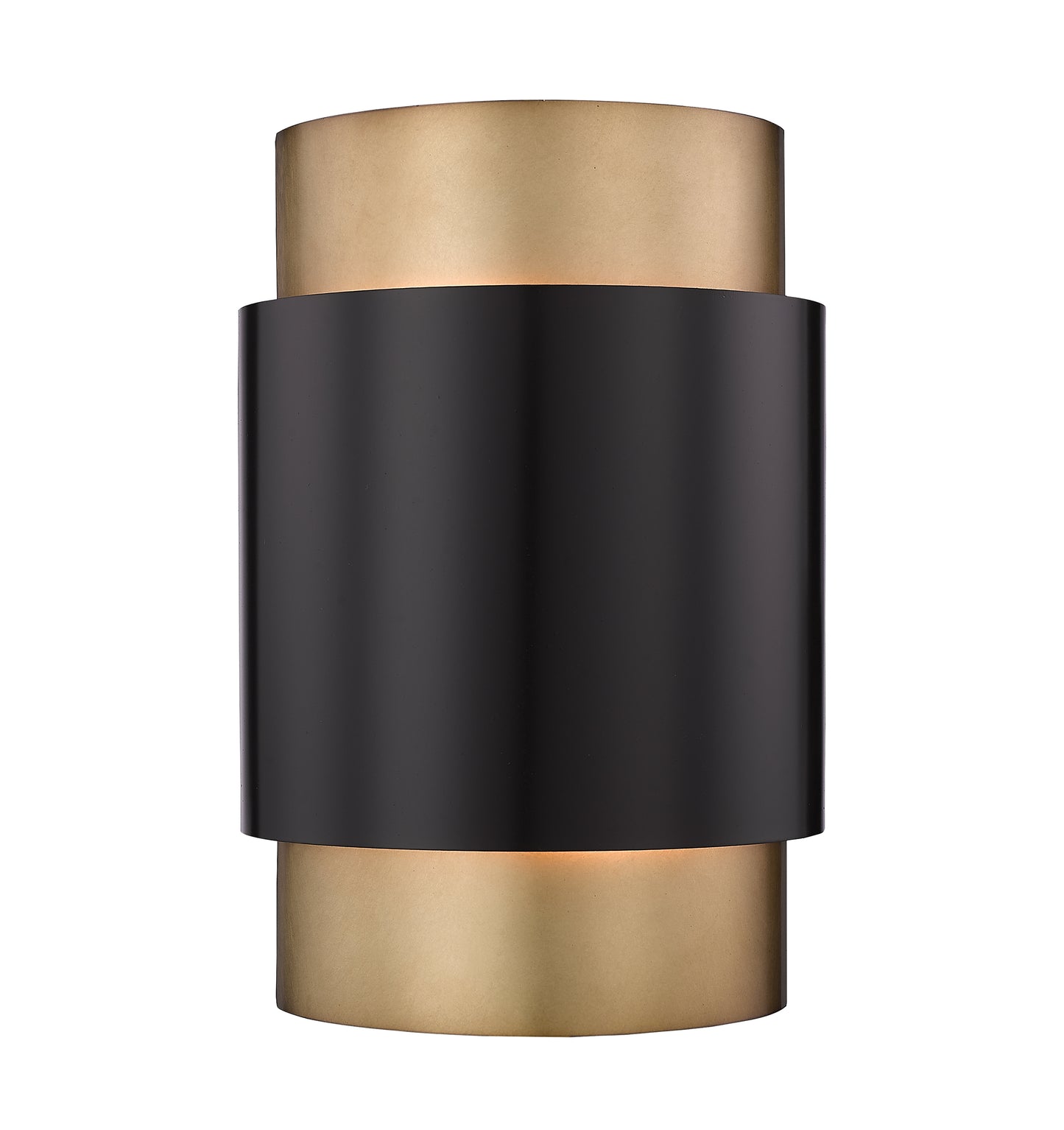 739S-BRZ-RB - Harlech 2 Light Wall 13" Sconce - Bronze / Rubbed Brass