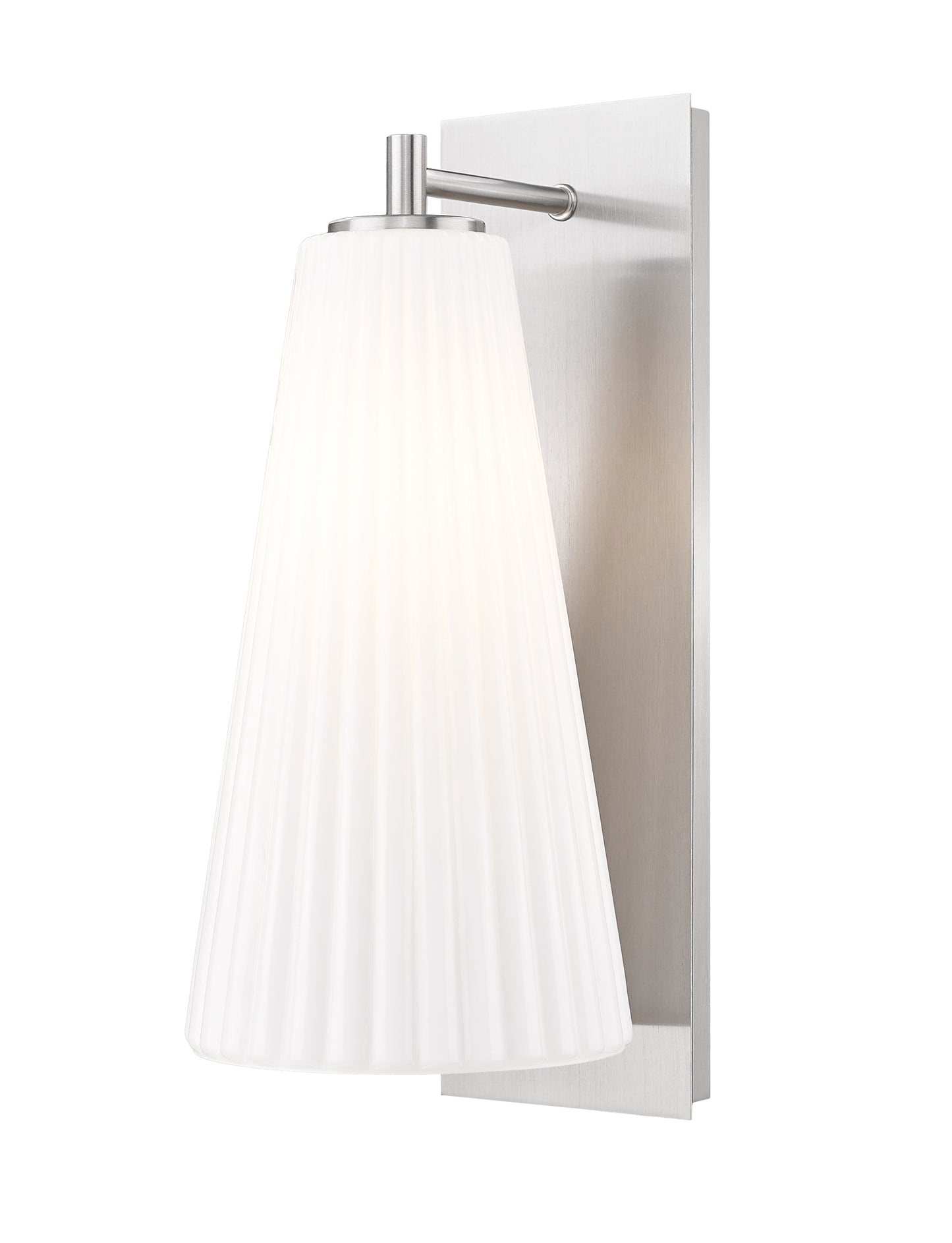 3043-1SL-BN - Farrell 1 Light Wall 16" Sconce - Brushed Nickel