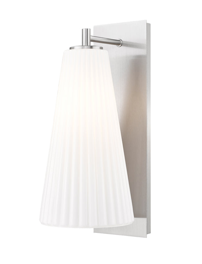 3043-1SL-BN - Farrell 1 Light Wall 16" Sconce - Brushed Nickel