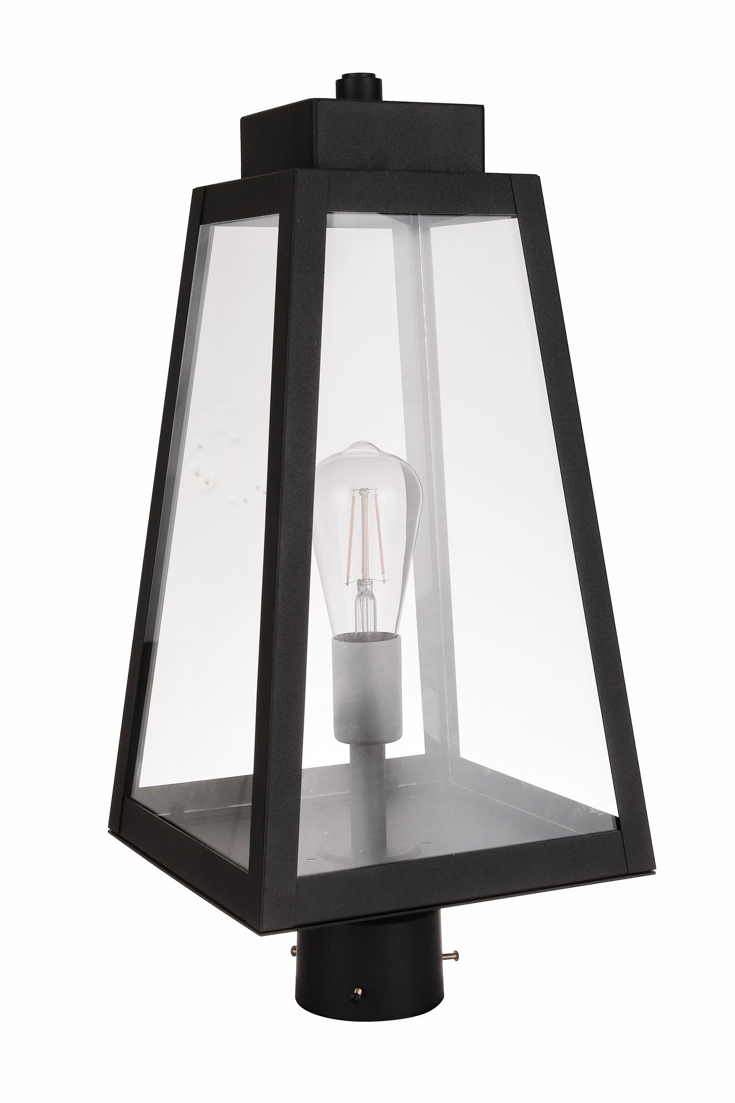 ZA6925-TB - Sorano 1 Light 21" High Outdoor Post - Textured Black