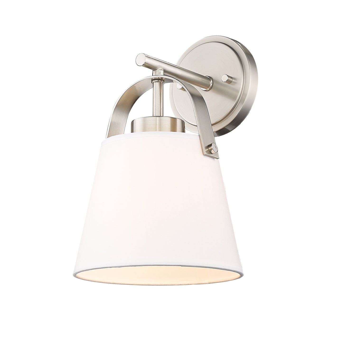 743-1S-BN - Z-Studio 1 Light Wall 13" Sconce - Brushed Nickel