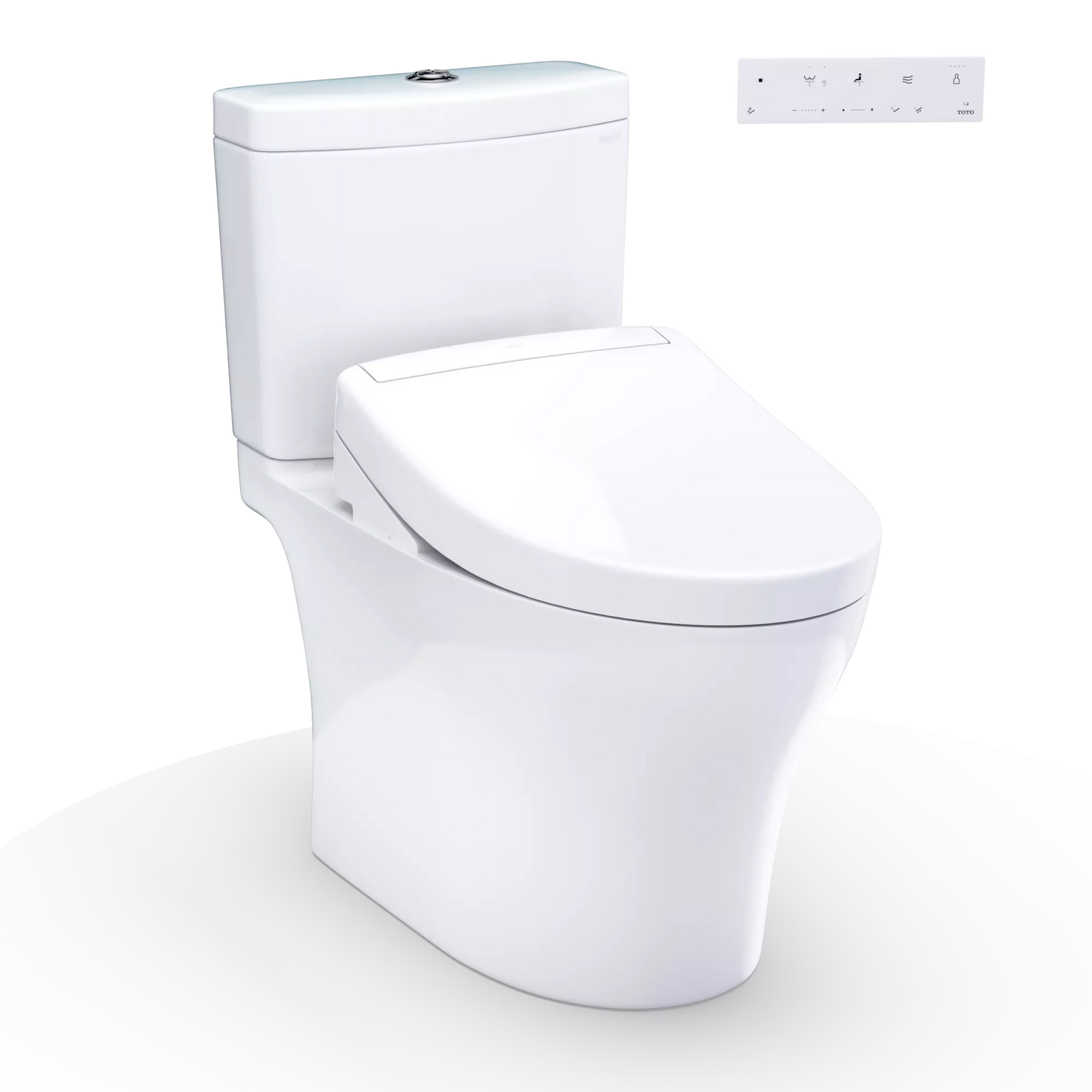 MW4463446CEMGN#01 - Aquia Iv Two-Piece Rh with WASHLET S5 - Cotton White