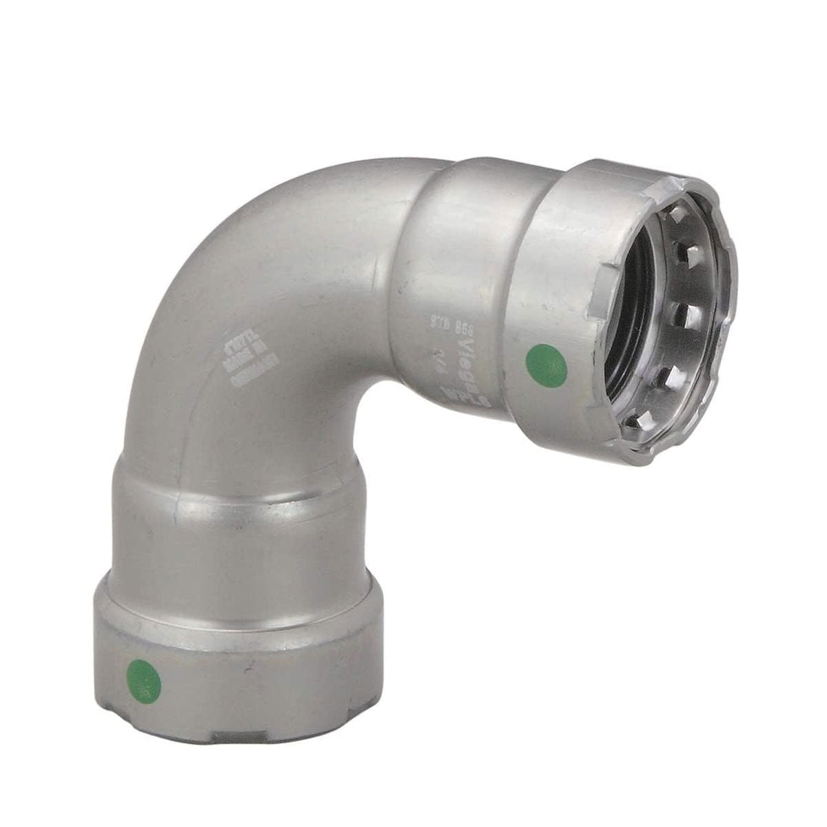 25205 - MegaPress Carbon Steel 90 Degree Elbow, Press x Press Connection Type, 3/4" x 3/4" Tube Size