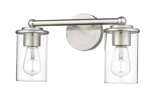 742-2V-BN - Thayer 2 Light 16" Vanity - Brushed Nickel