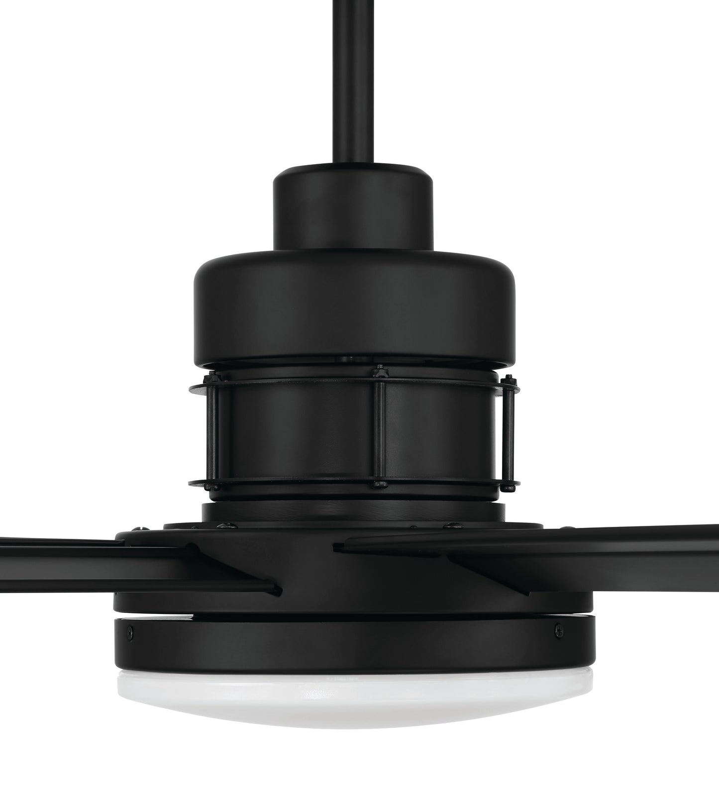 MND80FB6 - Mondo 80 Indoor/Outdoor 80" 6 Blade Indoor Outdoor Ceiling Fan with Light Kit - Flat Black
