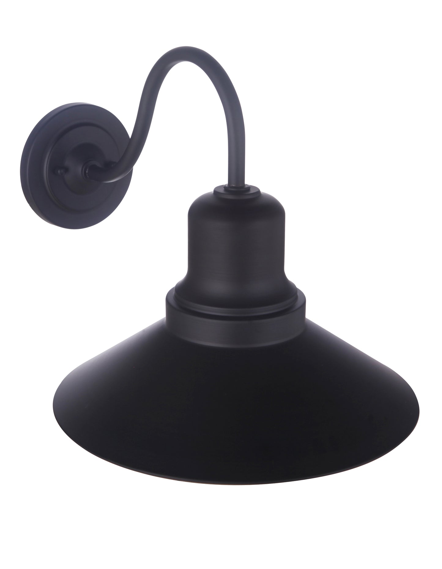 ZA5414-MN - Singleton 1 Light 13" High Outdoor Wall Lantern - Midnight