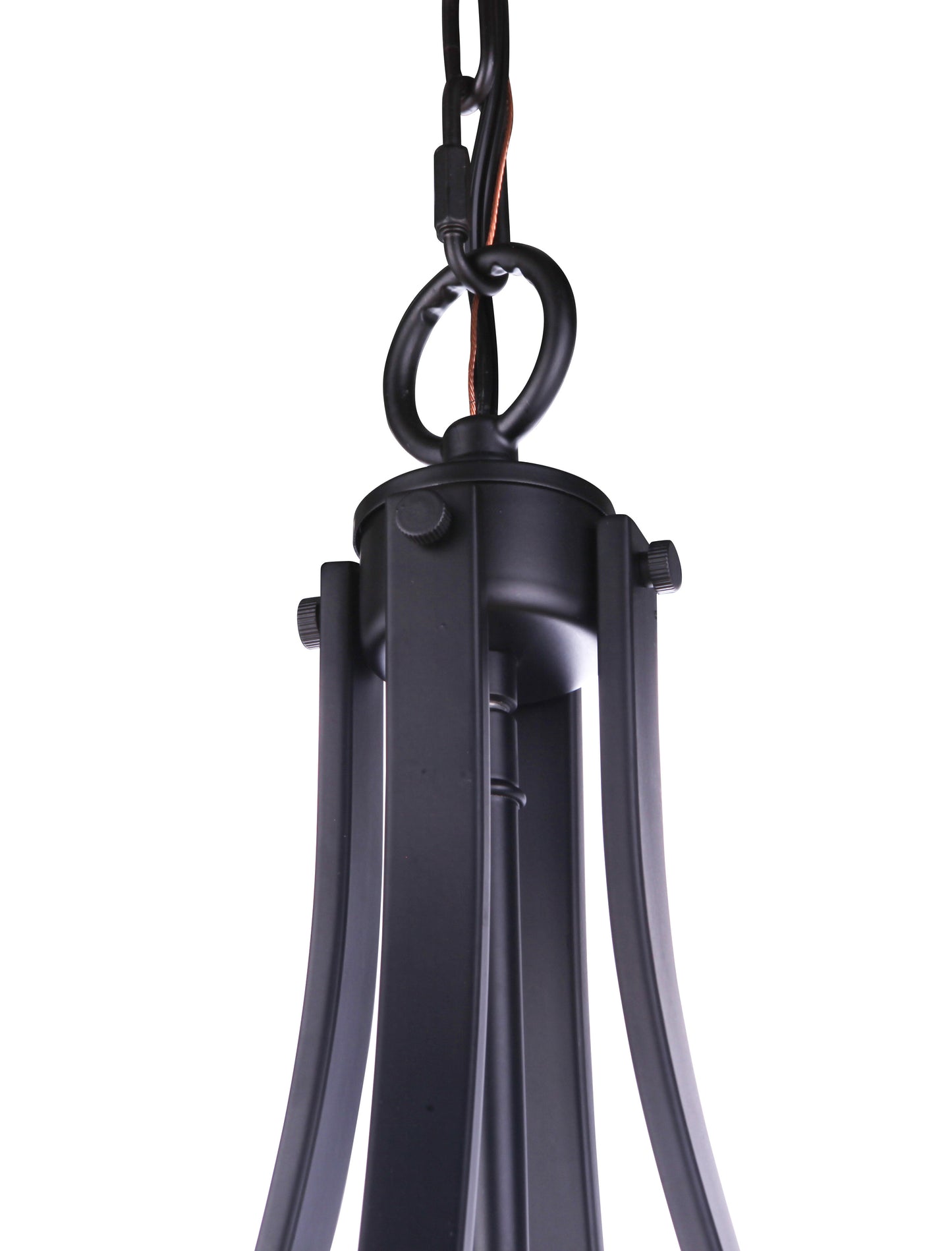 55395-FB - Elliot 5 Light 16" Wide Pendant - Flat Black