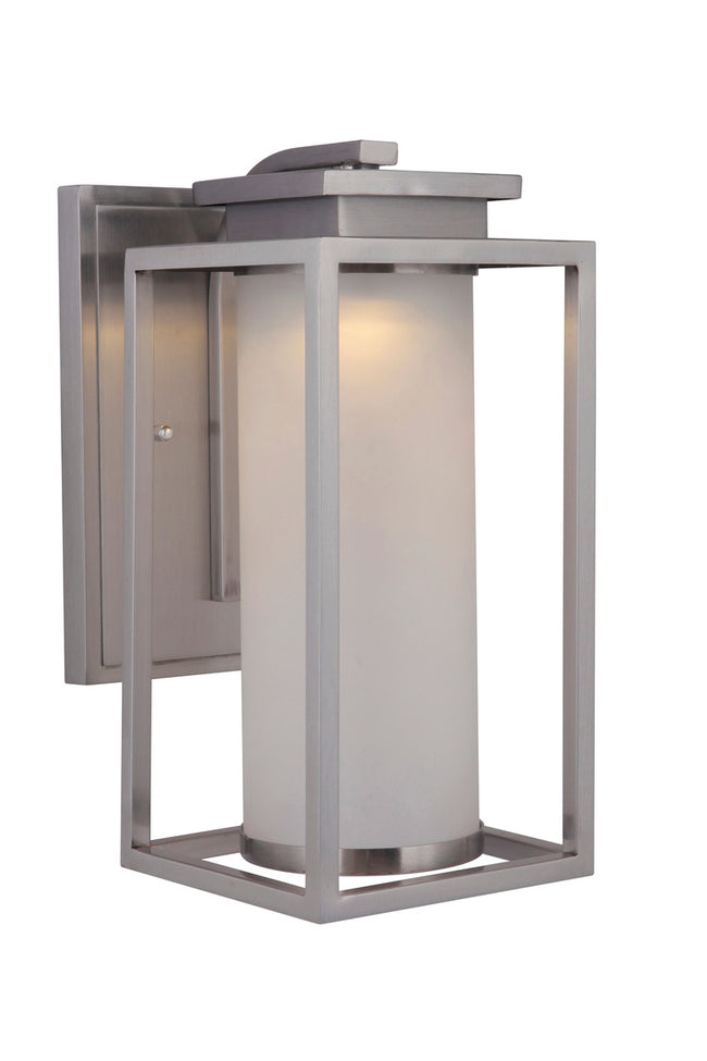 ZA1304-SS-LED - Vailridge 1 Light 12.25" High Outdoor Wall Lantern - Stainless Steel