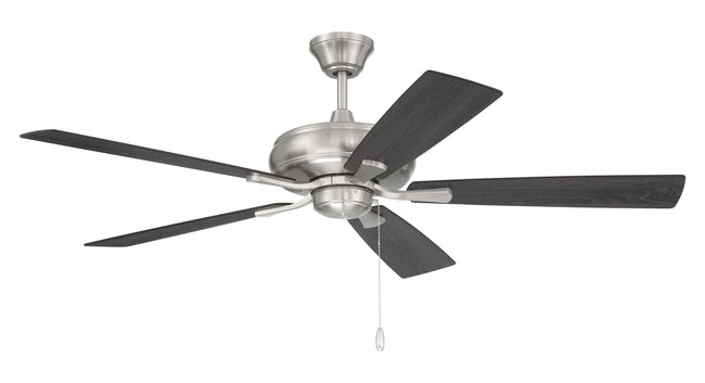 ECF52BNK5-BNGW - Eos 52" 5 Blade Ceiling Fan with Light Kit - Brushed Nickel