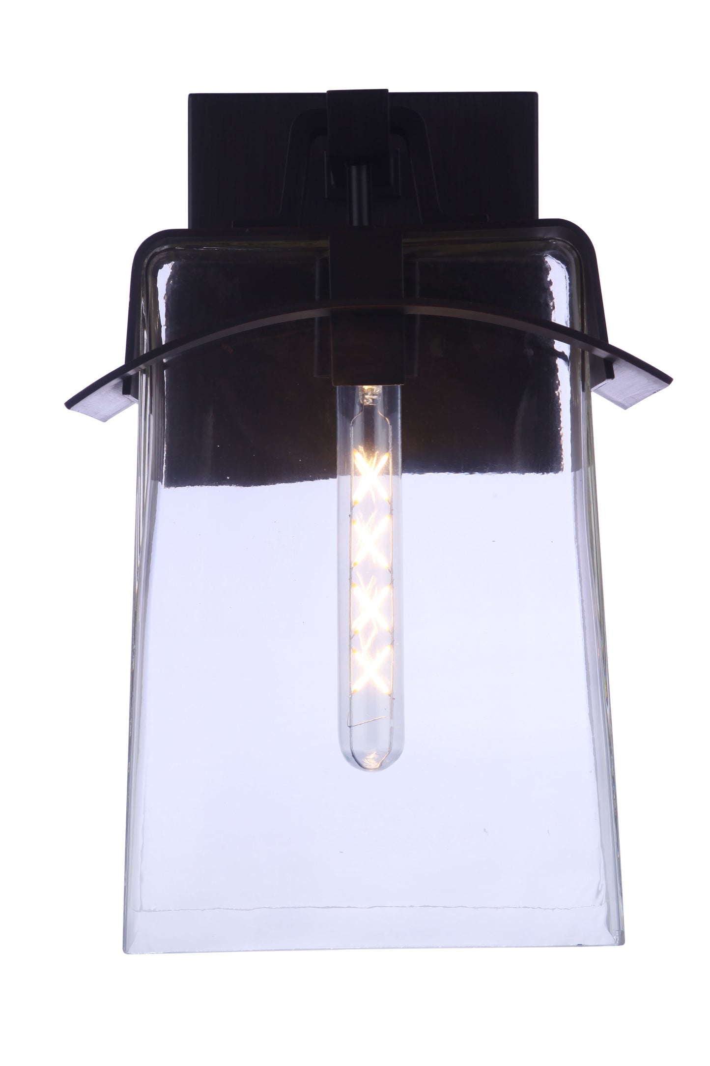 ZA6024-ABZ - Smithy 1 Light 17" High Outdoor Wall Lantern - Aged Bronze Brushed