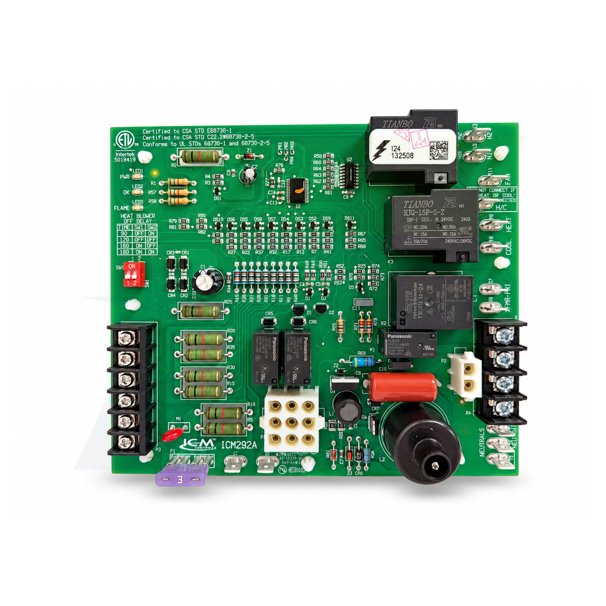 ICM292A - OEM Replacement Fan Blower Control Board