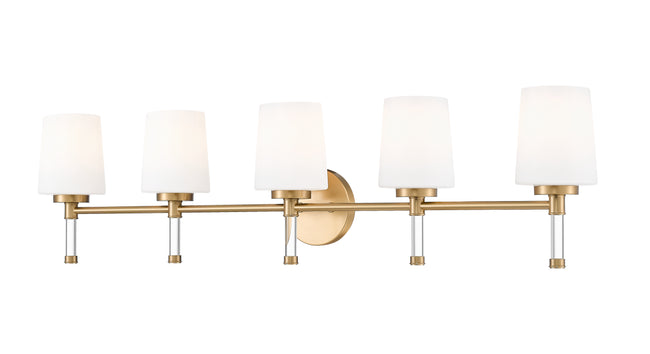 7700-5V-MGLD - Henri 5 Light 42" Vanity - Modern Gold