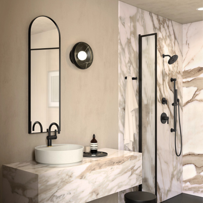 A701BL - Handheld Shower Bracket - Matte Black