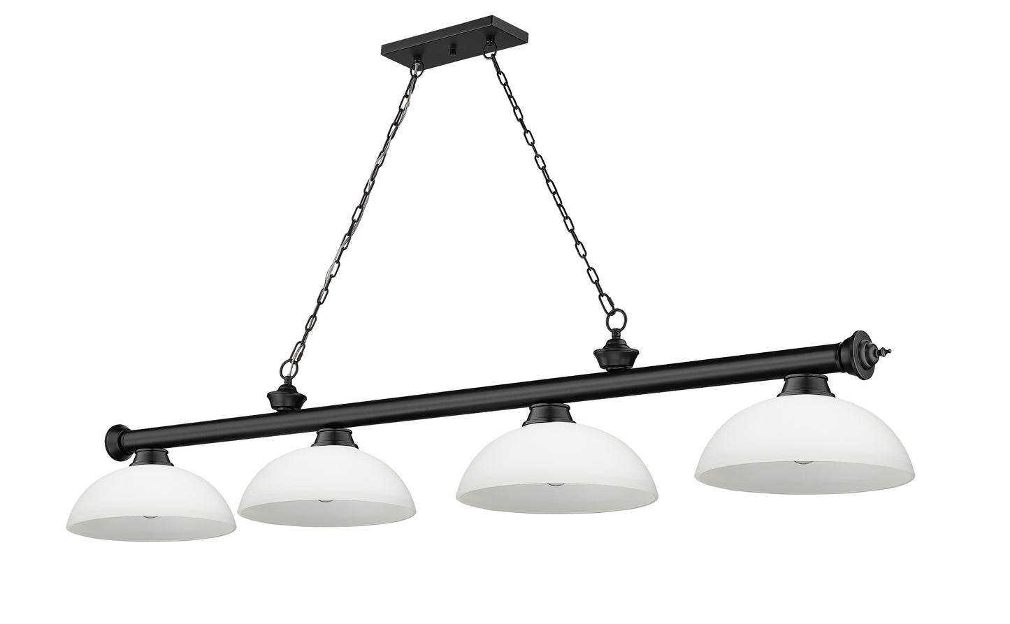 2306-4MB-DMO14 - Cordon 4 Light 81" Billiard - Matte Black