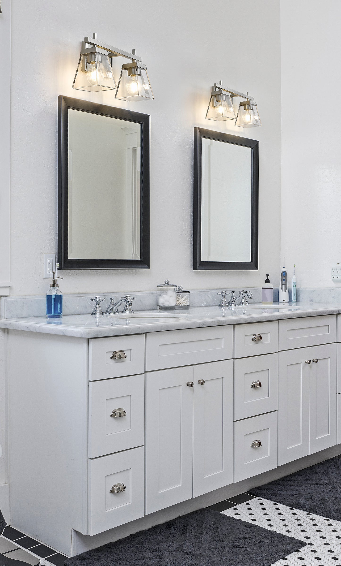 819-2V-BN - Lauren 2 Light 16" Vanity - Brushed Nickel