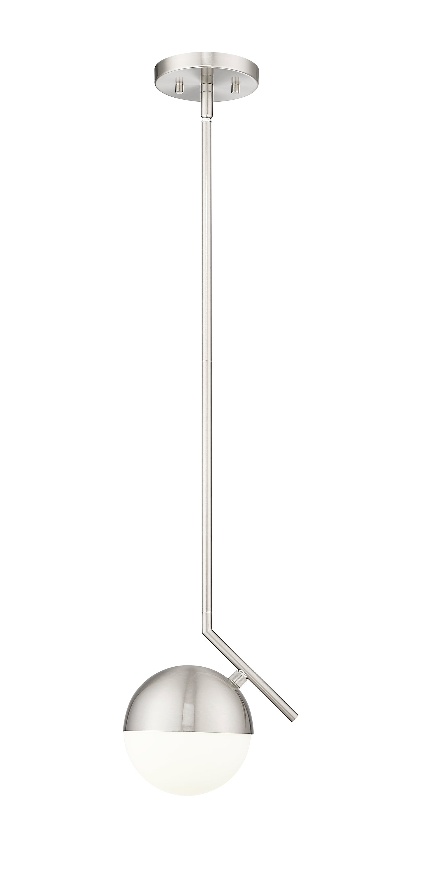 7517P7-BN - Realm Sphere 1 Light 8" Pendant - Brushed Nickel