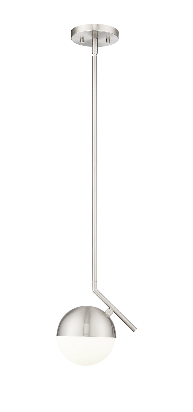 7517P7-BN - Realm Sphere 1 Light 8" Pendant - Brushed Nickel