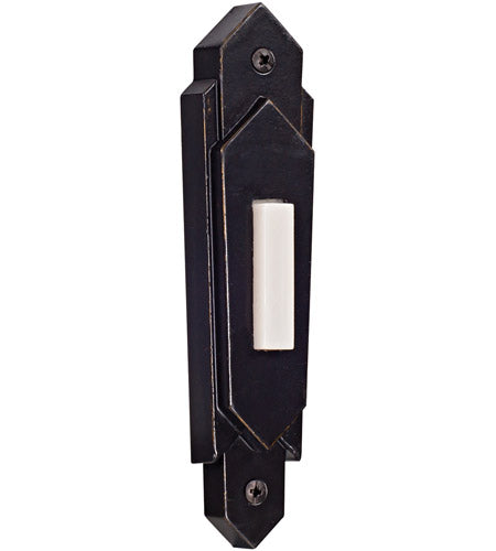 PB3032-AZ - Push Button-Surface Mount 1 Light 1.13" Wide Chime Button - Antique Bronze
