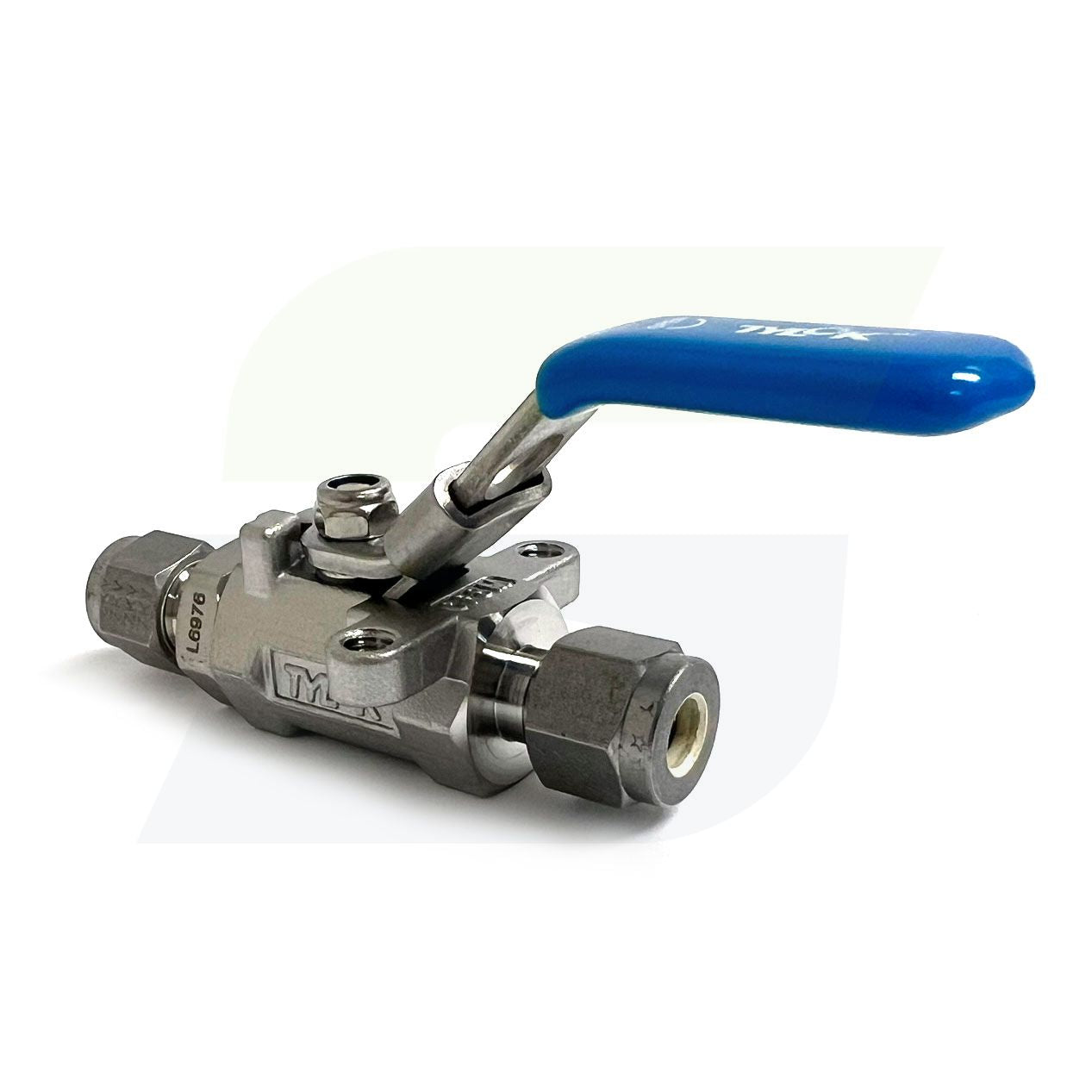 SS-GP4-D4D4 - Stainless GP Ball Valve 1/4" CBC Tube x 1/4" CBC Tube