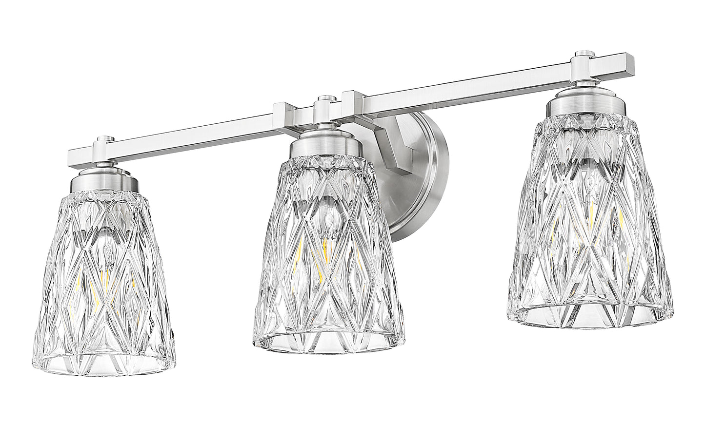 1960-3V-BN - Andree 3 Light 24" Vanity - Brushed Nickel