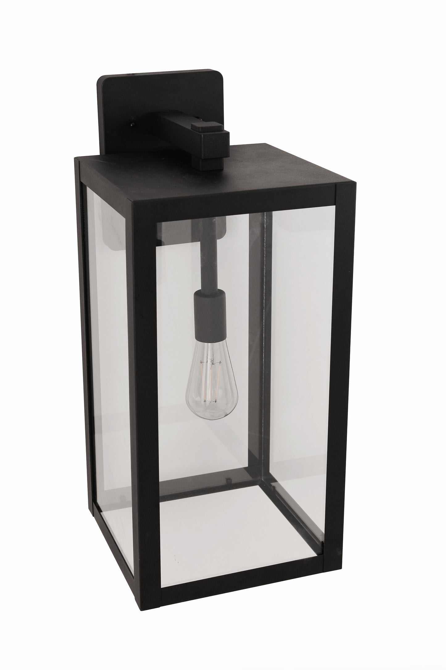 ZA7134-TB - Harris 1 Light 22" High Outdoor Wall Lantern - Textured Black