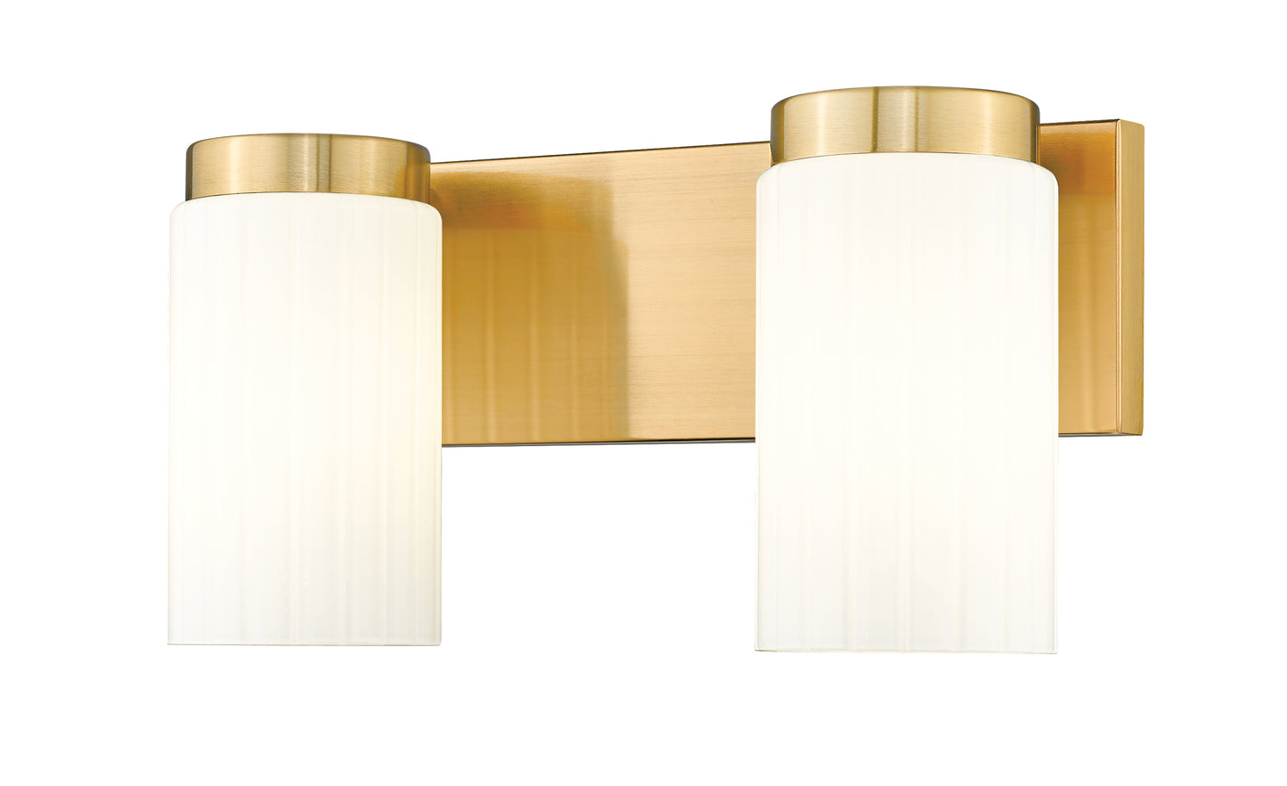 746-2V-LG - Burk 2 Light 14" Vanity - Luxe Gold