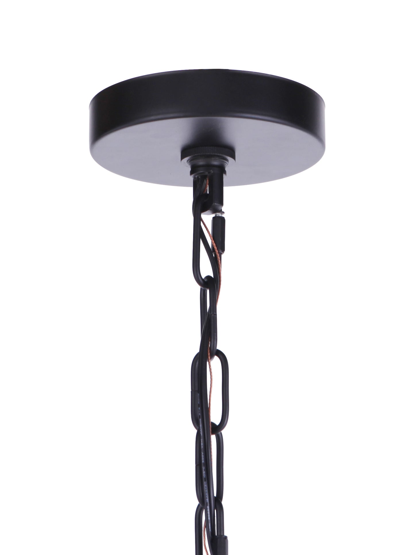 54328-FB - Larrson 8 Light 20" Wide Chandelier - Flat Black