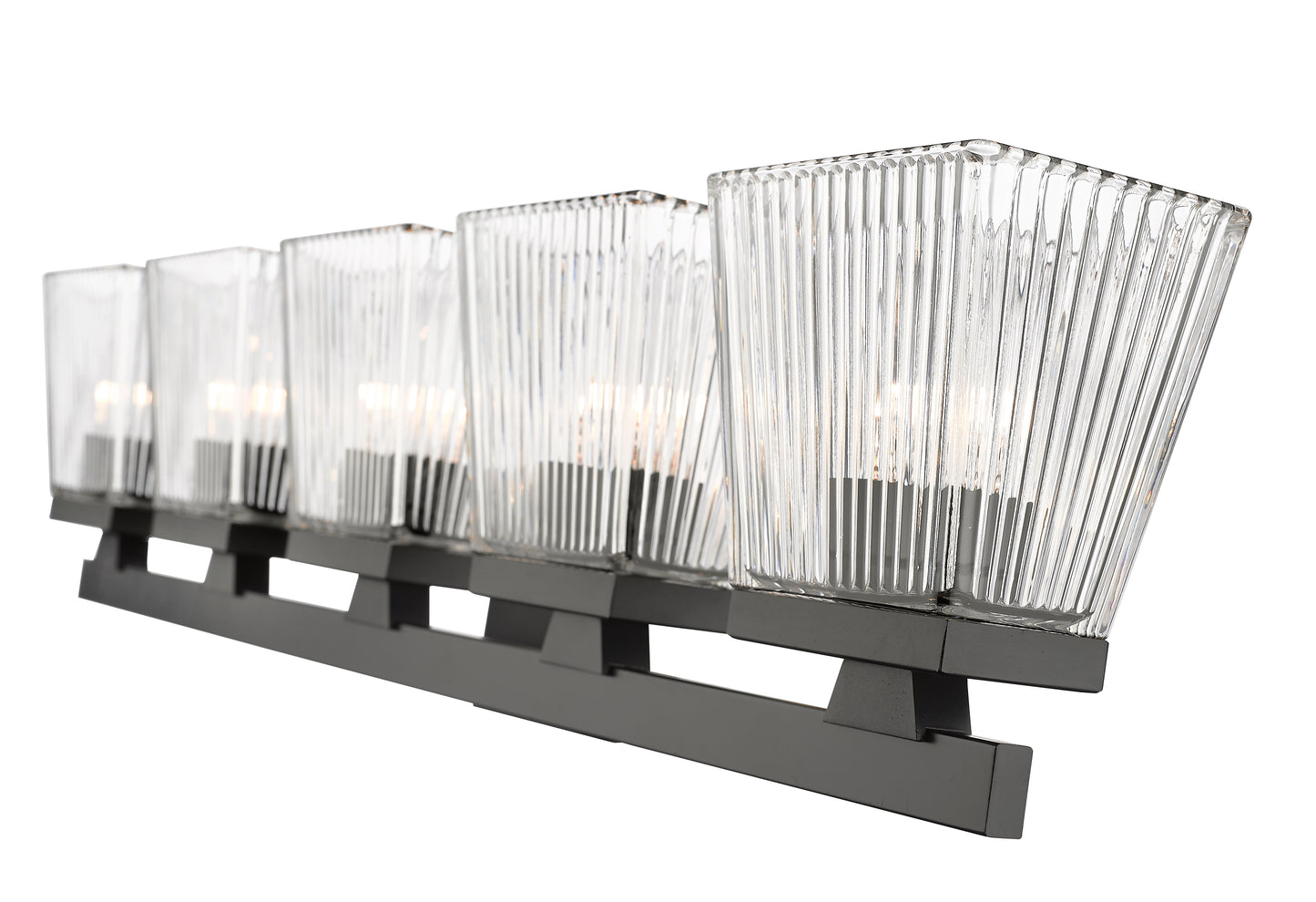 1936-5V-MB - Astor 5 Light 36" Vanity - Matte Black