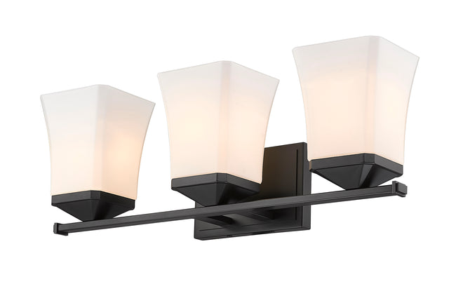 1939-3V-MB - Darcy 3 Light 22" Vanity - Matte Black