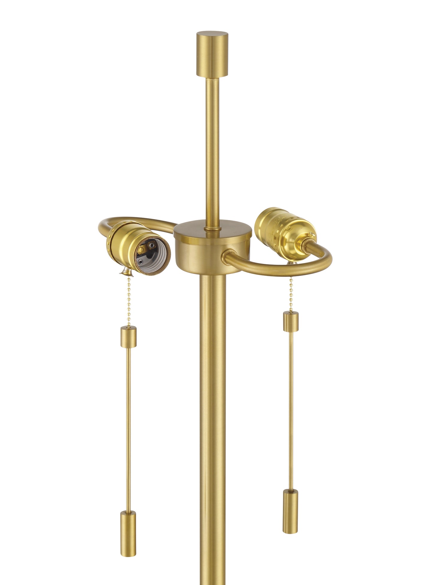 87003SB-T - Neely 2 Light 30" High Table Lamp - Satin Brass